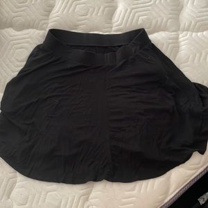 Black flowy skirt